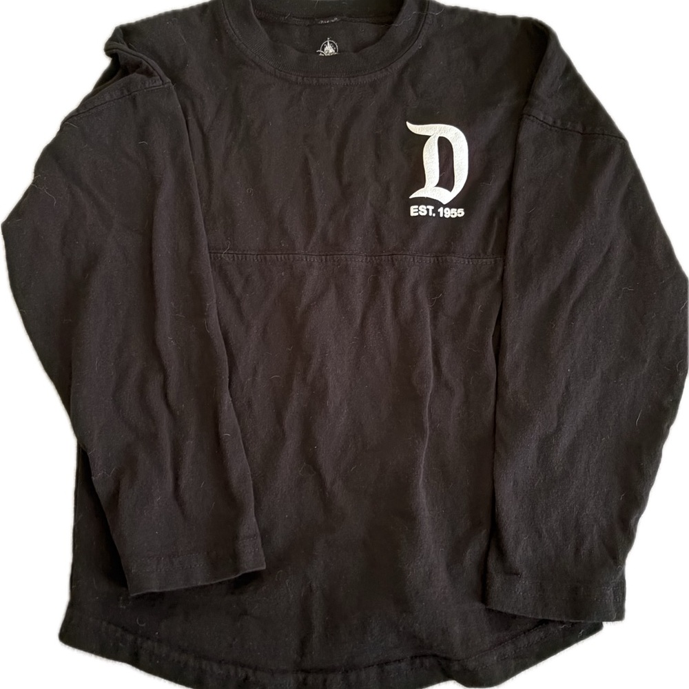 Disney Resort Black Long Sleeve Kids Tee